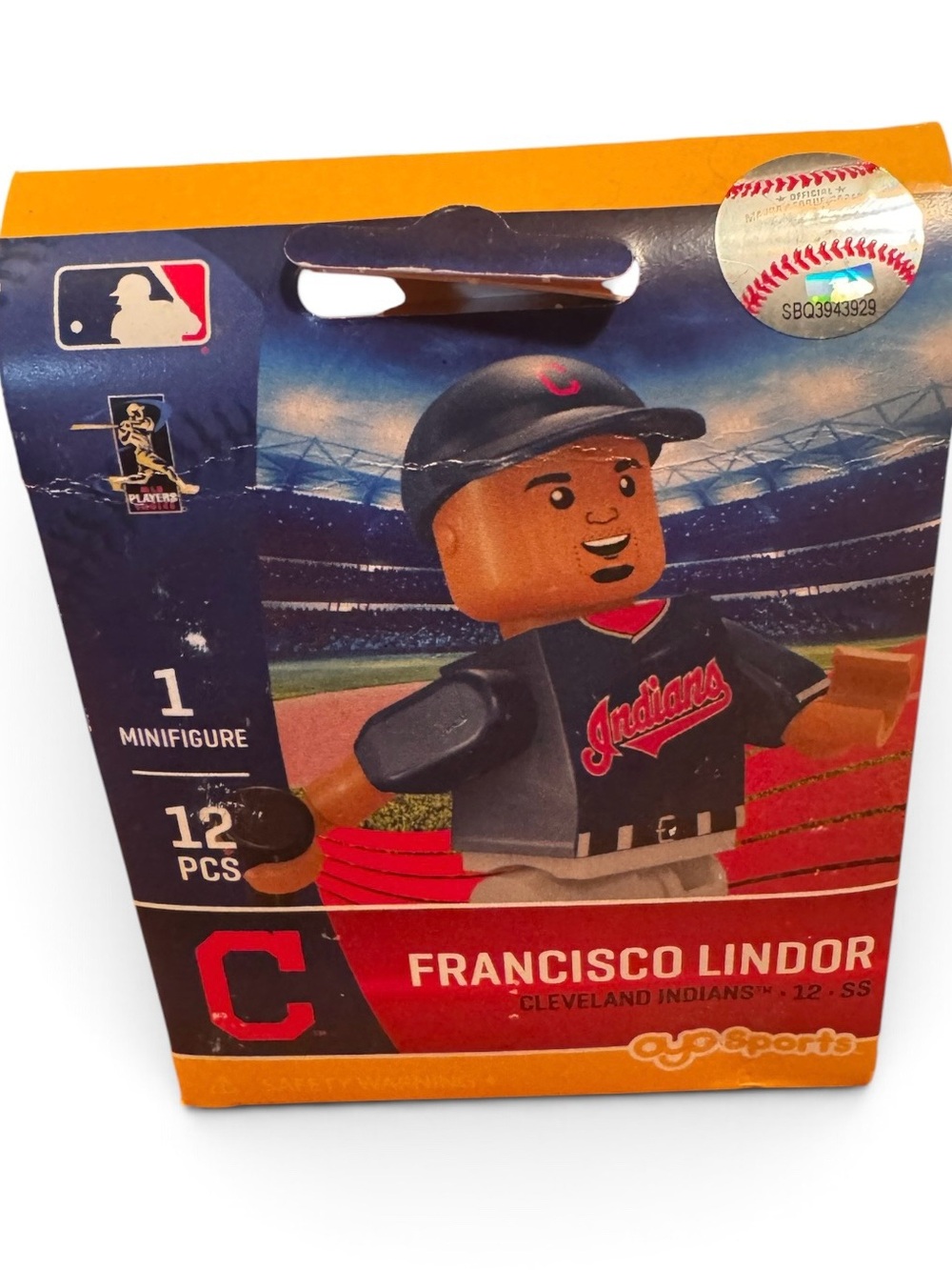 Francisco Lindor OYO Sports Cleveland Indians MLB Minifigure Sealed